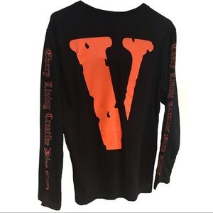 OFF-WHITE X Vlone Long Sleeve shirt